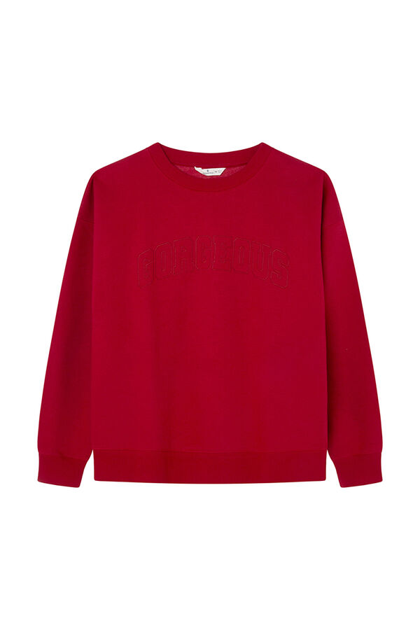 Springfield Sudadera "Gorgeous" rojo