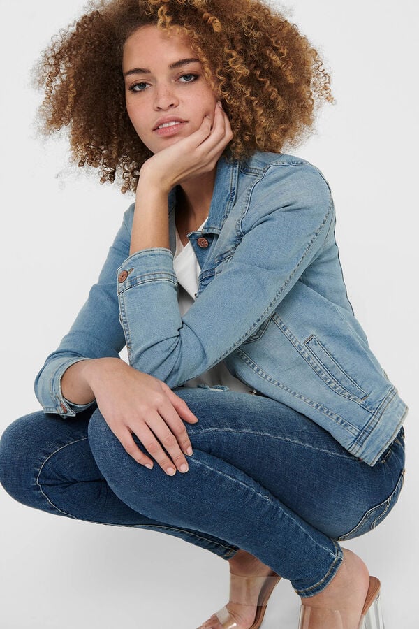 Only Jaqueta jeans azul