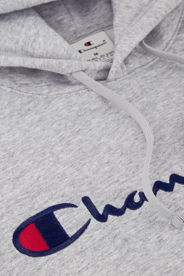 Champion Sweatshirt com capuz cinzento