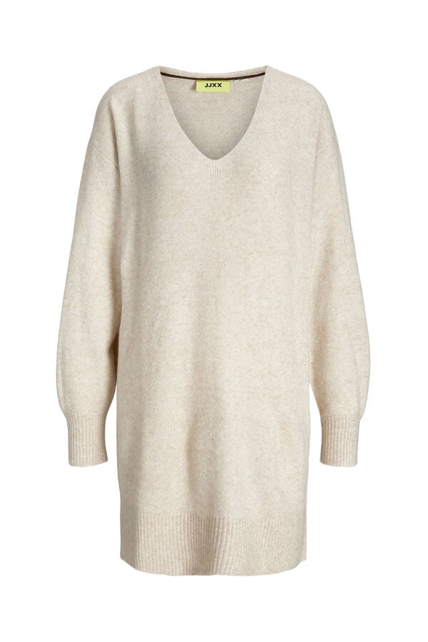 Jack & Jones Vestido curto de malha cinzento