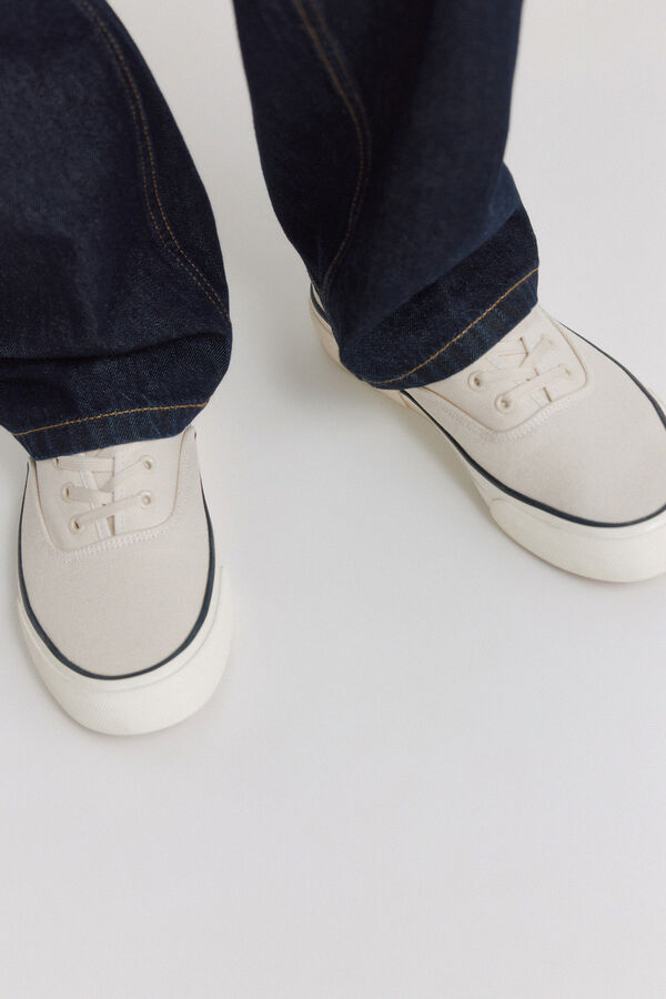 Springfield Zapatilla lona blanca blanco