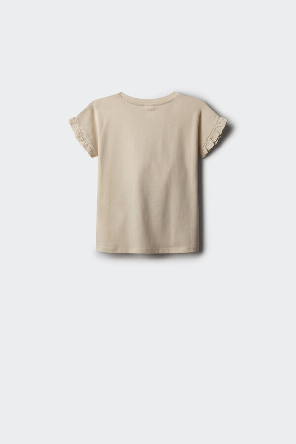 Springfield Kids Camiseta Nice Things ni&ntilde;a blanco