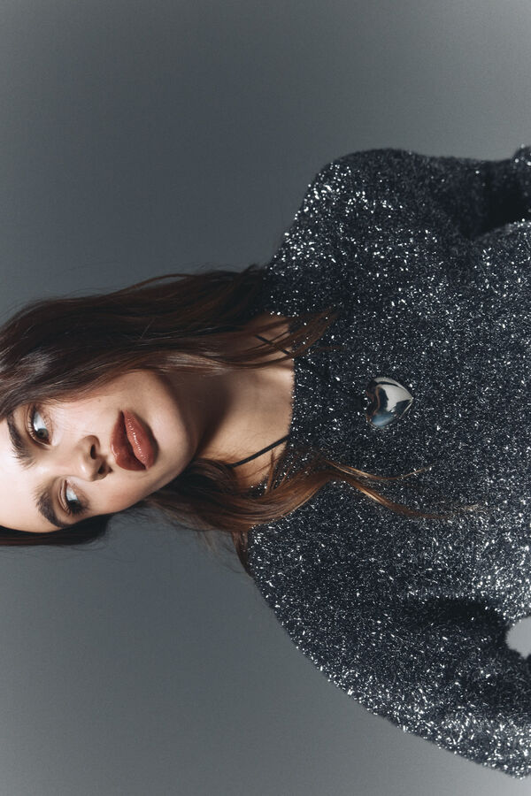 High Spirits Jersey Lacee gris