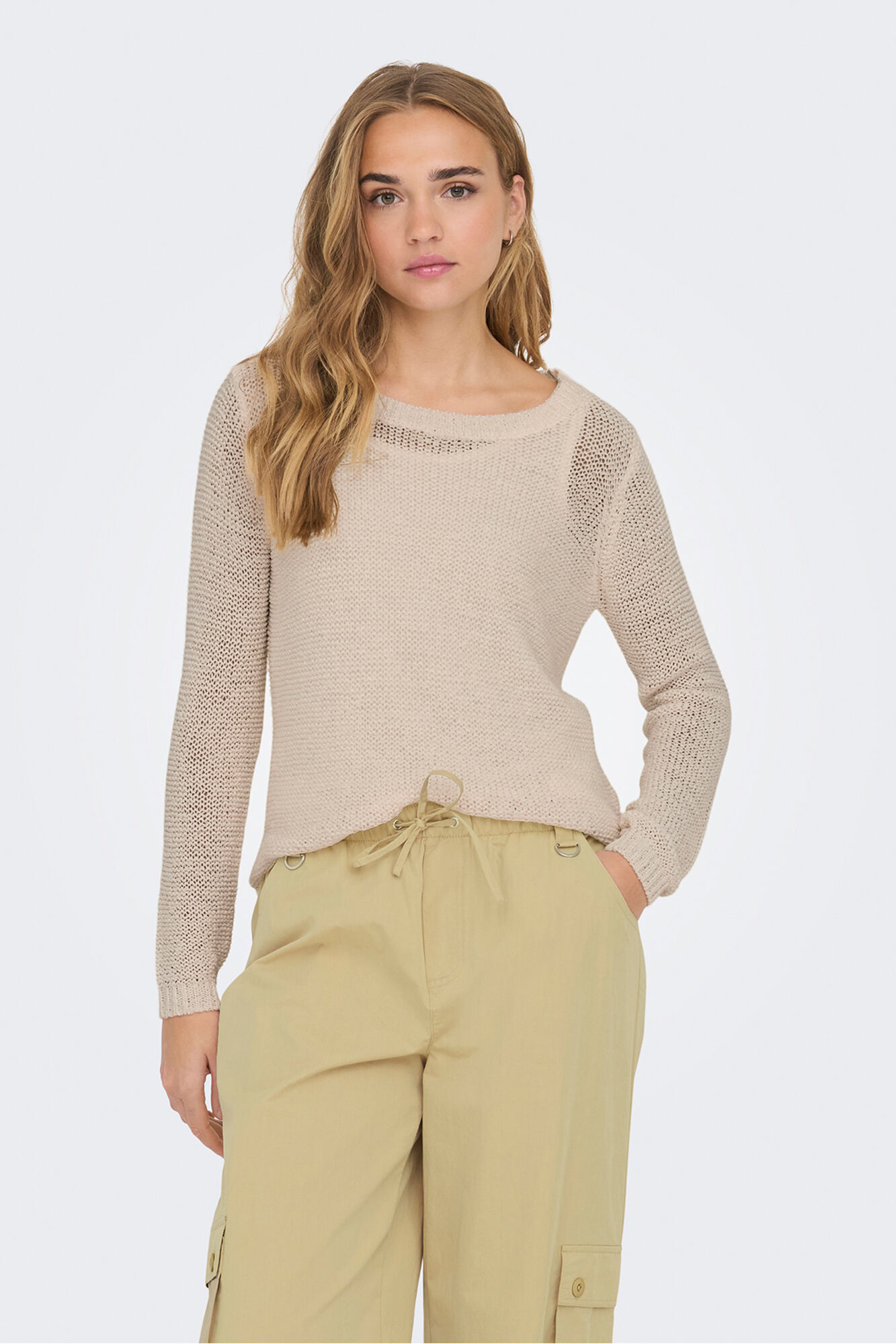 JDY Jersey cuello redondo