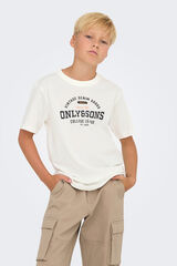Only & Sons Junior Camisola de manga curta branco