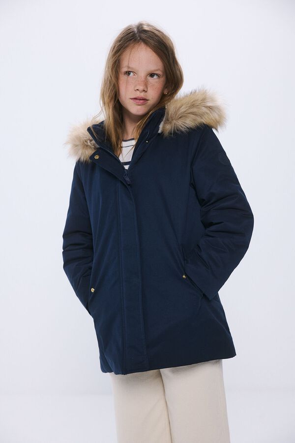 Springfield Kids Parka nylon ni&ntilde;a azul