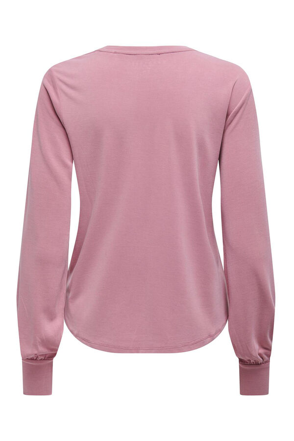 Only T-shirt manga comprida cru