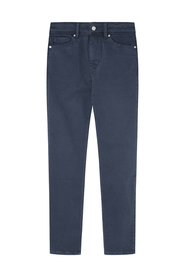Springfield Calça Slim Color azul