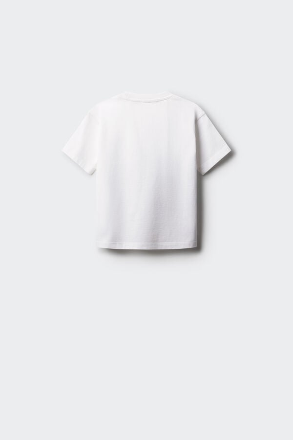 Springfield Kids Camiseta Furgoneta ni&ntilde;o marfil