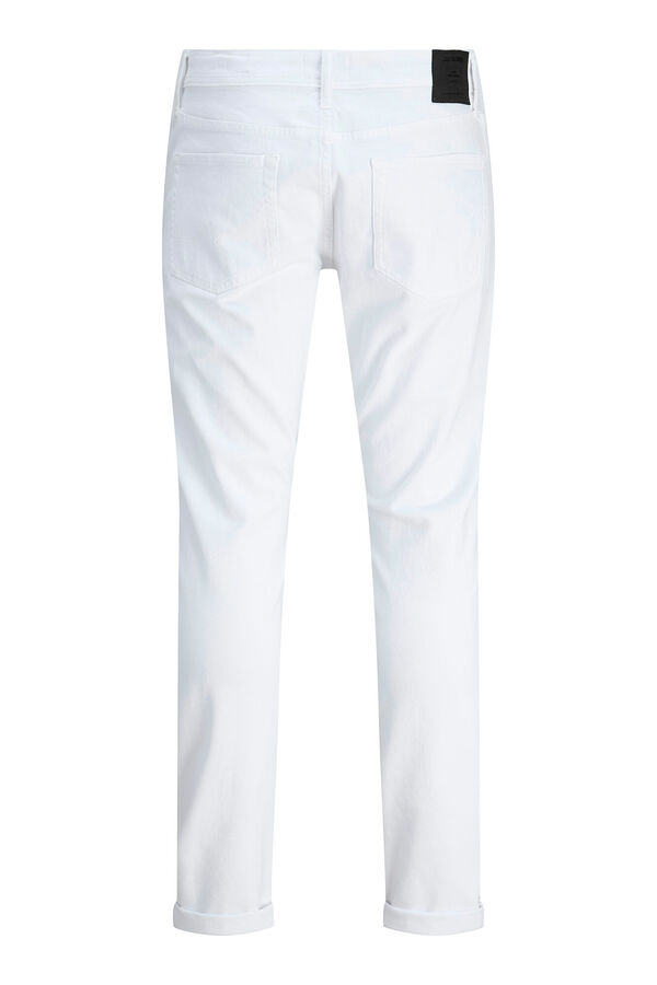 Jack & Jones Pantal&oacute;n slim fit blanco