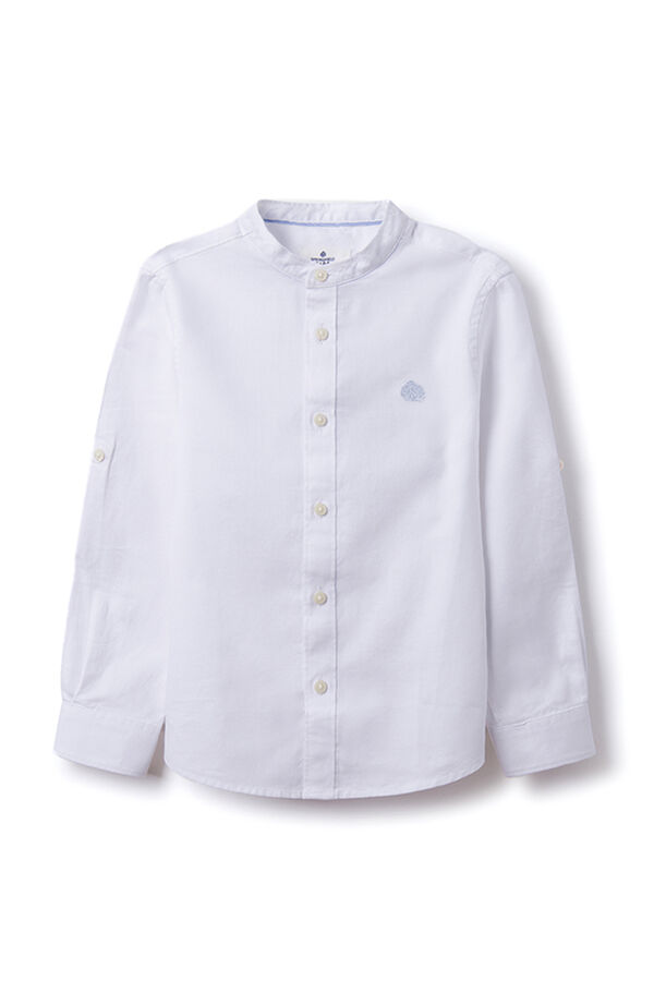 Springfield Kids Camisa estrutura menino branco