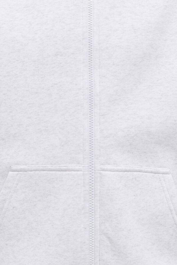 Only & Sons Junior Sweatshirt com fecho-&eacute;clair cinzento