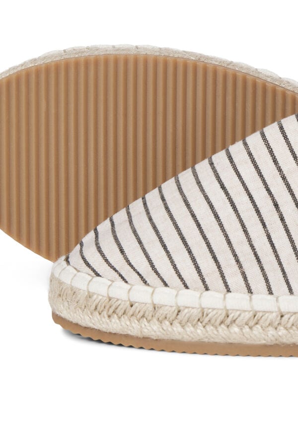 Jack & Jones Alpercatas de riscas branco