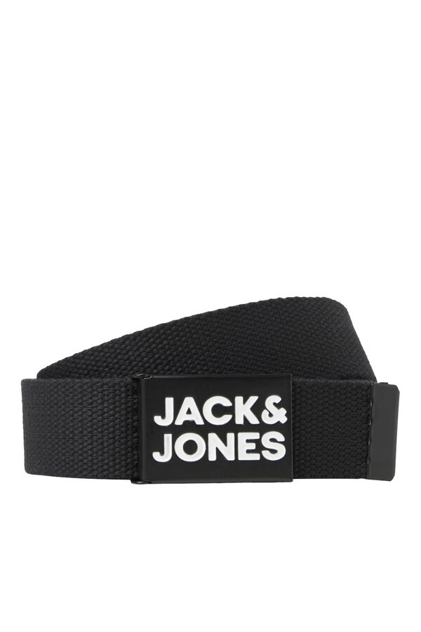 Jack & Jones Cintu&oacute;n tejido negro