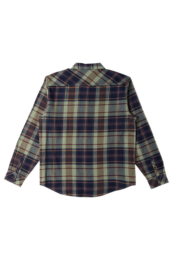 Billabong Camisa de franela para Hombre verde