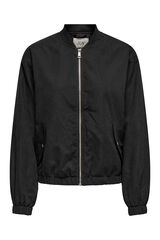 JDY Bomber b&aacute;sica de manga larga negro