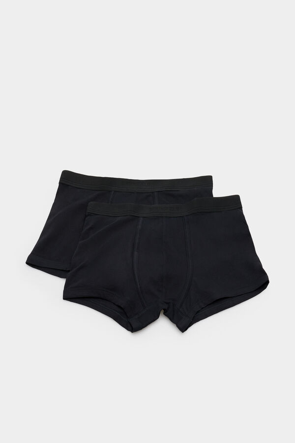 Springfield Pack 2 boxers b&aacute;sicos negro