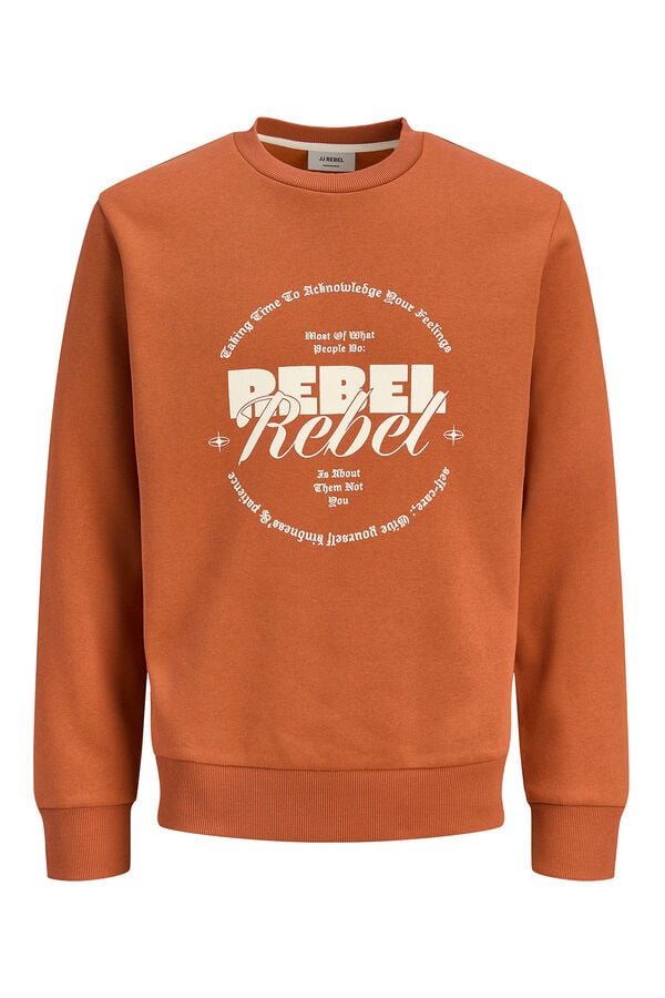 JJ REBEL Sudadera regular fit naranja