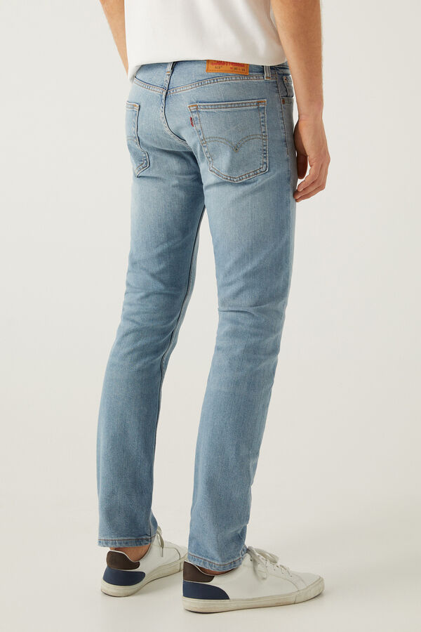 Springfield Jeans 513 de corte reto azul