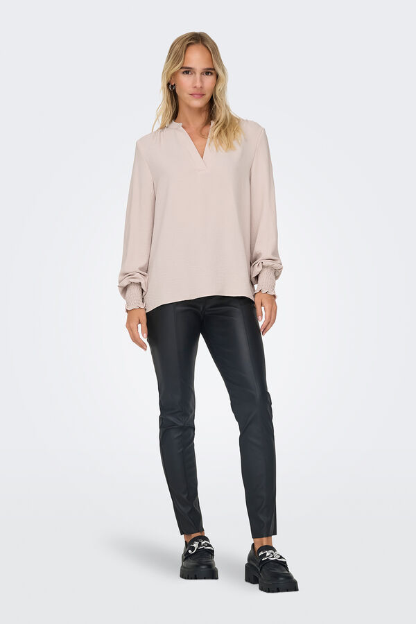 Only Blusa fluida blanco