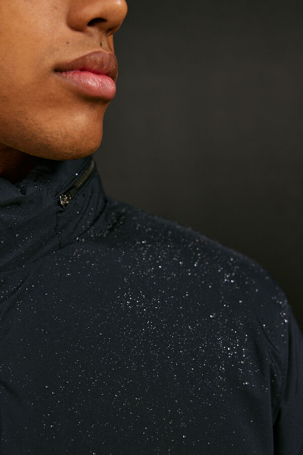 Springfield Chaqueta t&eacute;cnica acolchada azul