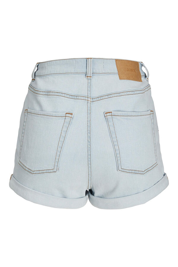 Jack & Jones Shorts vaqueros de tiro alto azul