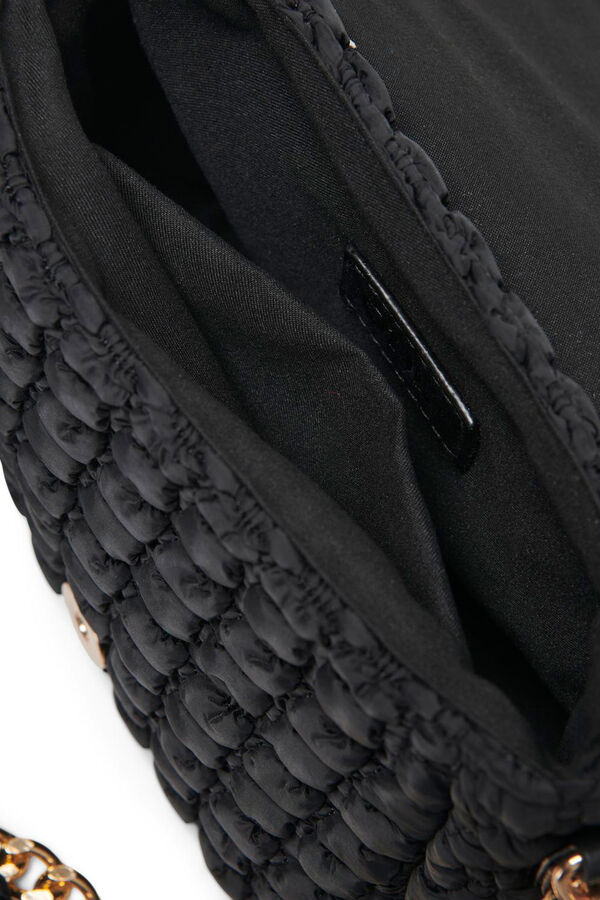 Only Bolso bandolera acolchado negro