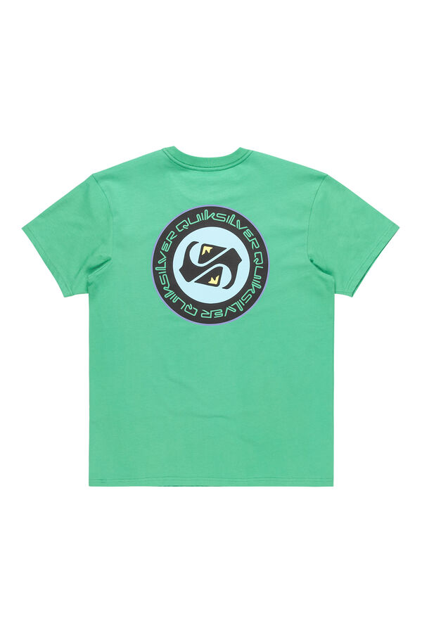 Quiksilver  Camiseta masculina de manga curta verde