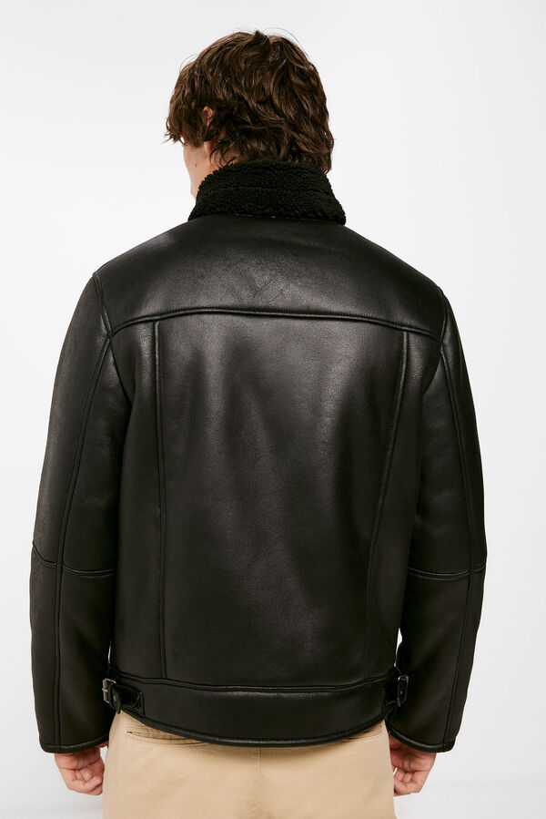 Springfield Cazadora perfecto doble faz negro