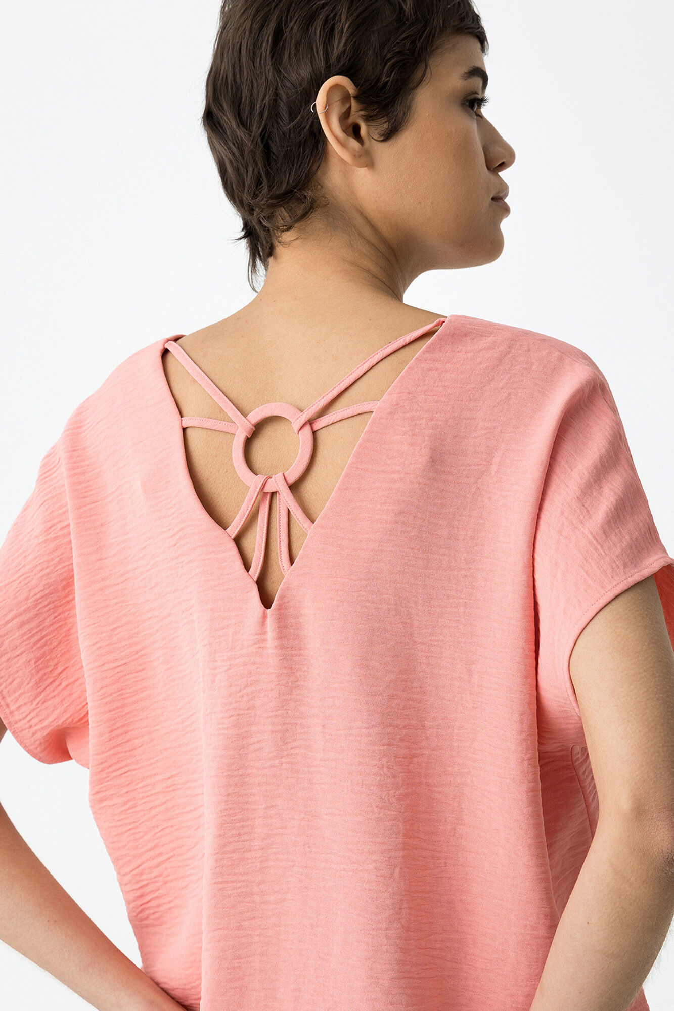 Tiffosi Blusa Satinada