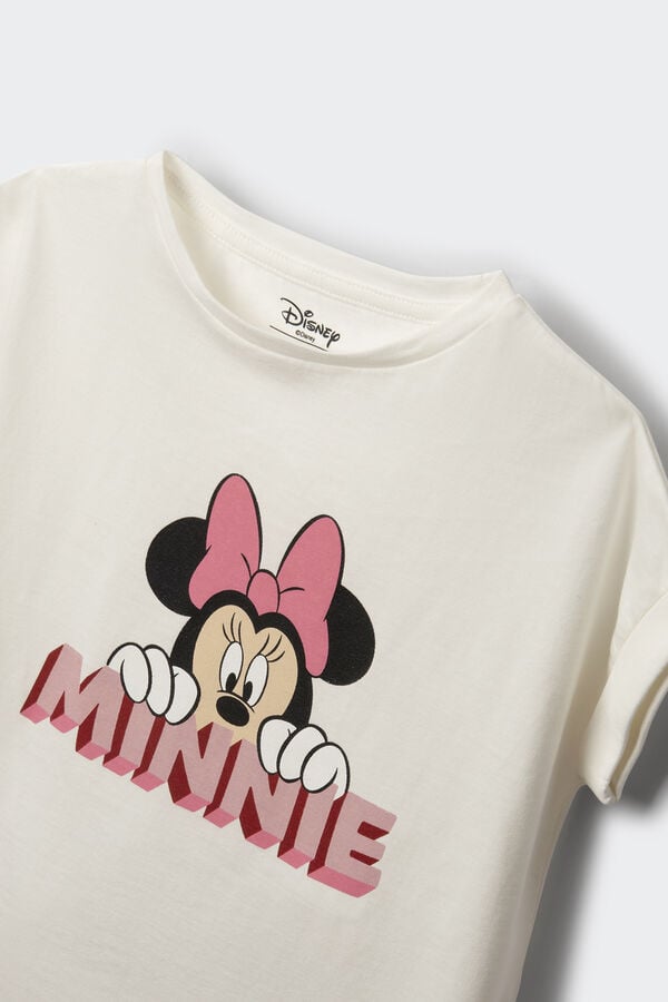 Springfield Kids T-shirt Minnie Mouse menina branco