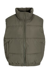 Jack & Jones Chaleco acolchado verde