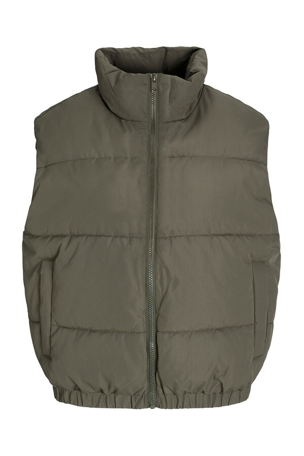 Jack & Jones Chaleco acolchado verde