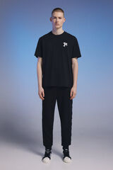 Springfield Camiseta cinta jacquard Pedri x Springfield negro