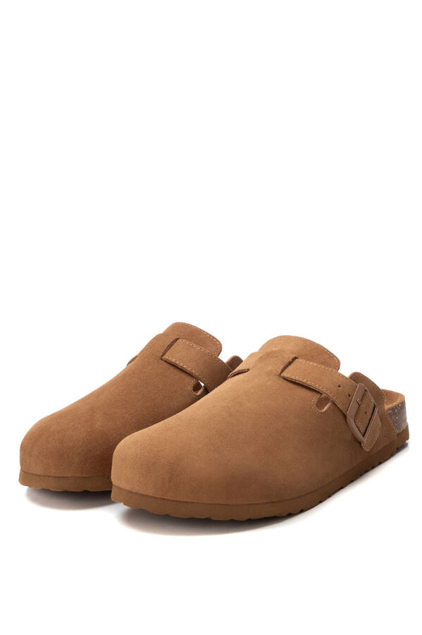 XTI Zueco bio serraje beige