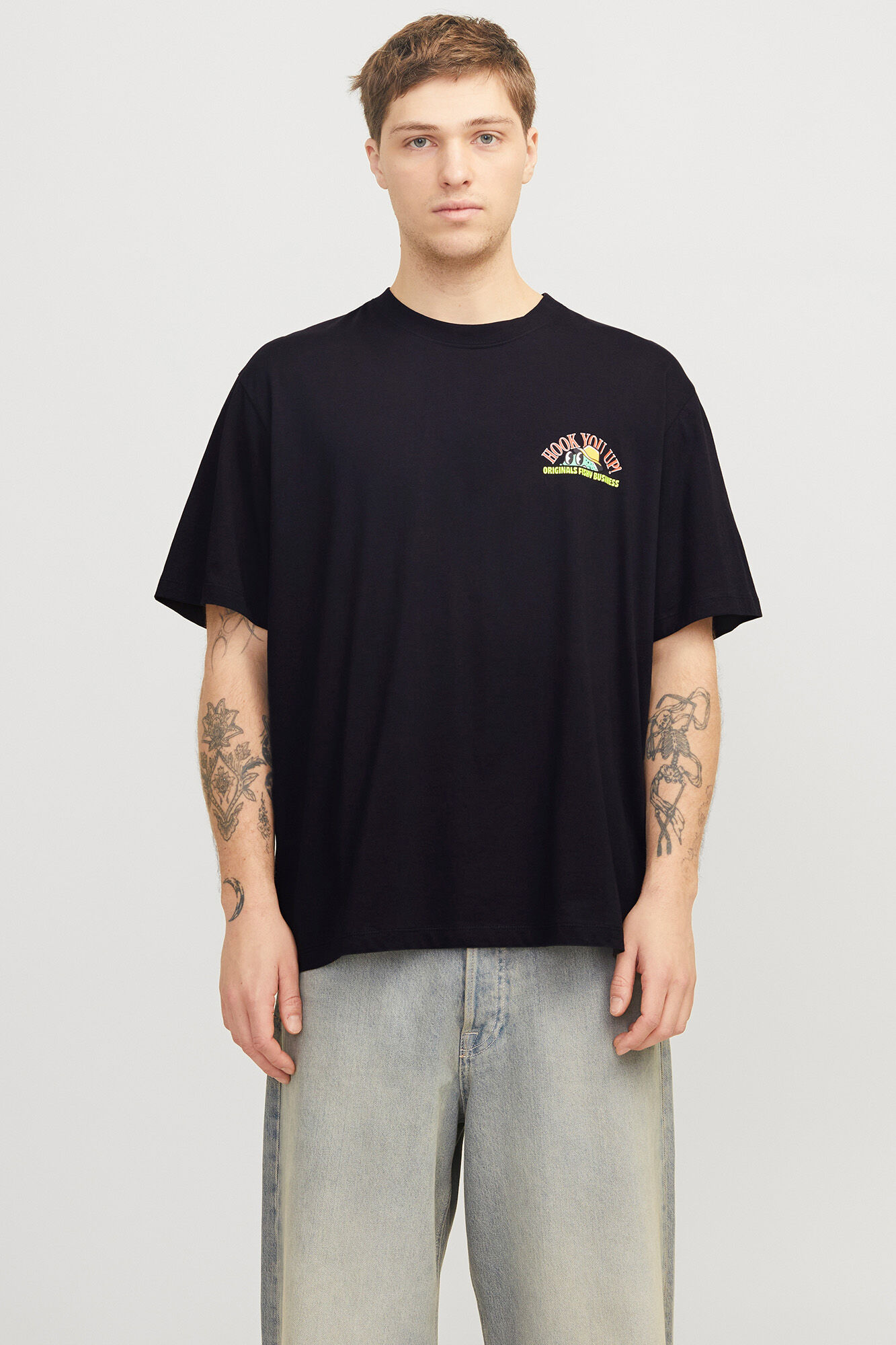 Jack & Jones Camiseta de manga curta com ajuste solto