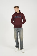 Brave Soul Sudadera con capucha burdeos