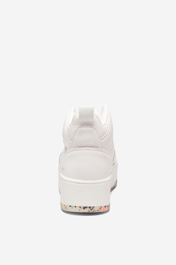 Springfield Sneaker de bota con plataforma blanco
