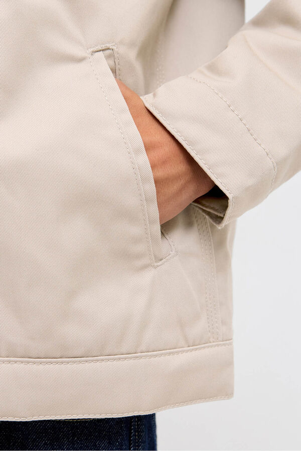 Jack & Jones Junior Chaqueta estilo worker bege