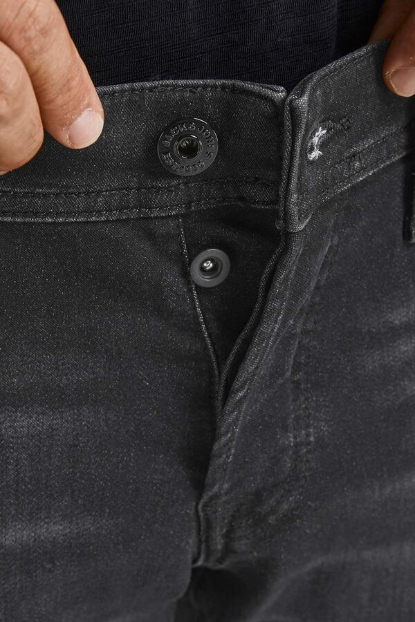 Springfield Jeans Glenn slim indigo knit negro