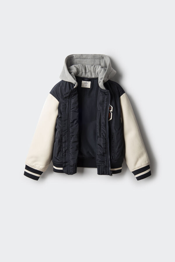 Springfield Kids Bomber varsity ni&ntilde;o azul