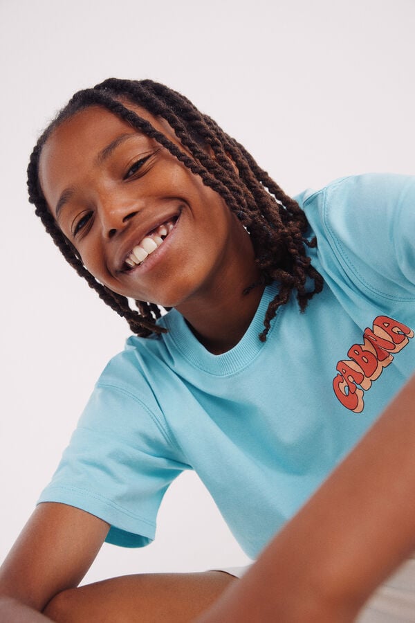 Springfield Kids Camiseta cabana ni&ntilde;o azul