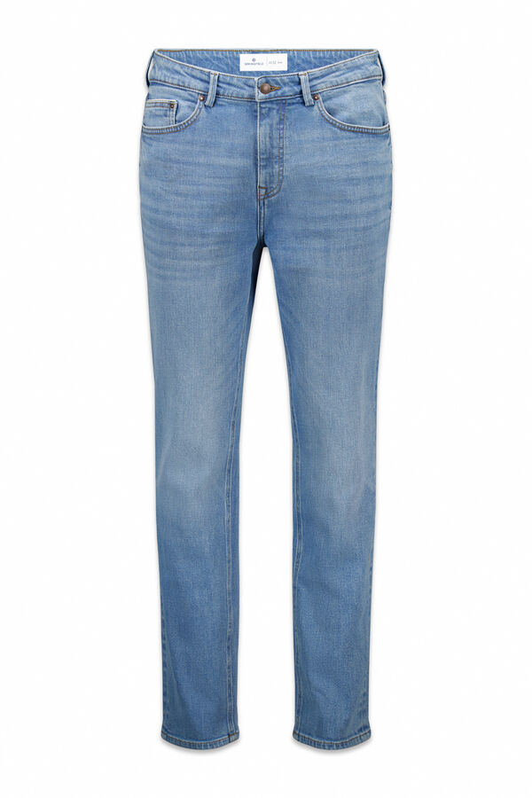 Springfield Jeans lavado medio slim fit azul