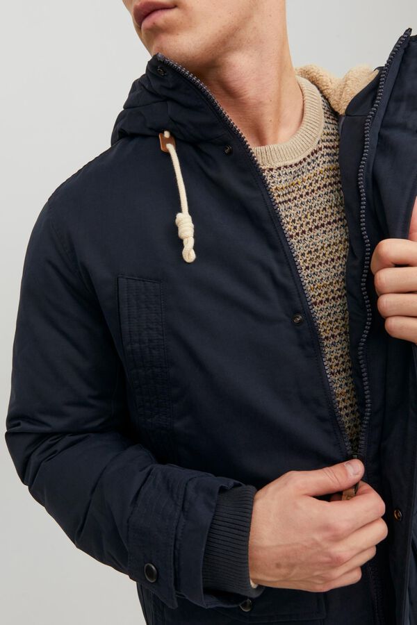 Jack & Jones Parka con capucha azul