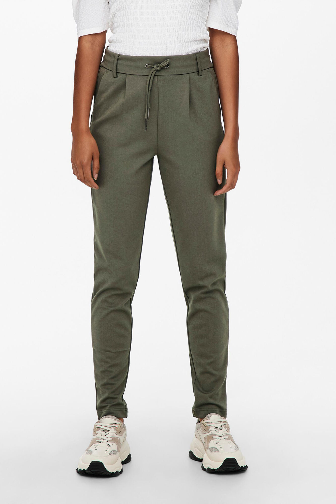 Only Flie&szlig;ende Hose mit klassischem Schnitt