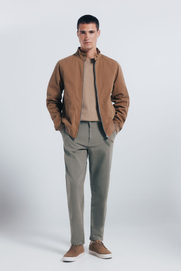 Springfield Cazadora algod&oacute;n beige