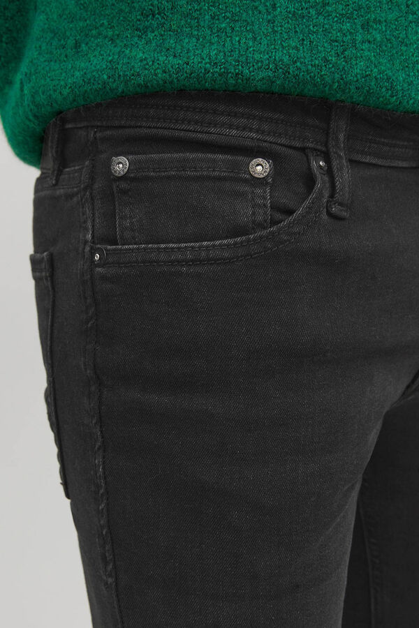 Jack & Jones Jeans Tom spray on fit negro