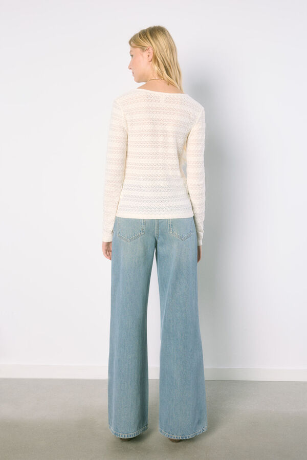 High Spirits 0017 Jeans Wide Leg azul
