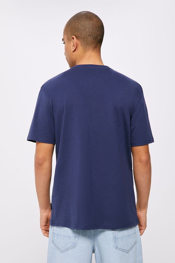 Springfield Camiseta olas azul medio