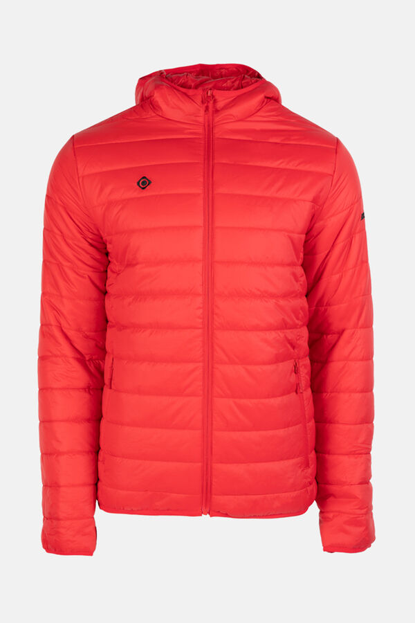 Izas Chaqueta Ligera de Fibra con Capucha rojo